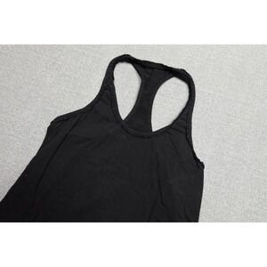 Lululemon Tank Top Womens 6 Black Racerback Lightweight Yoga Running Workout